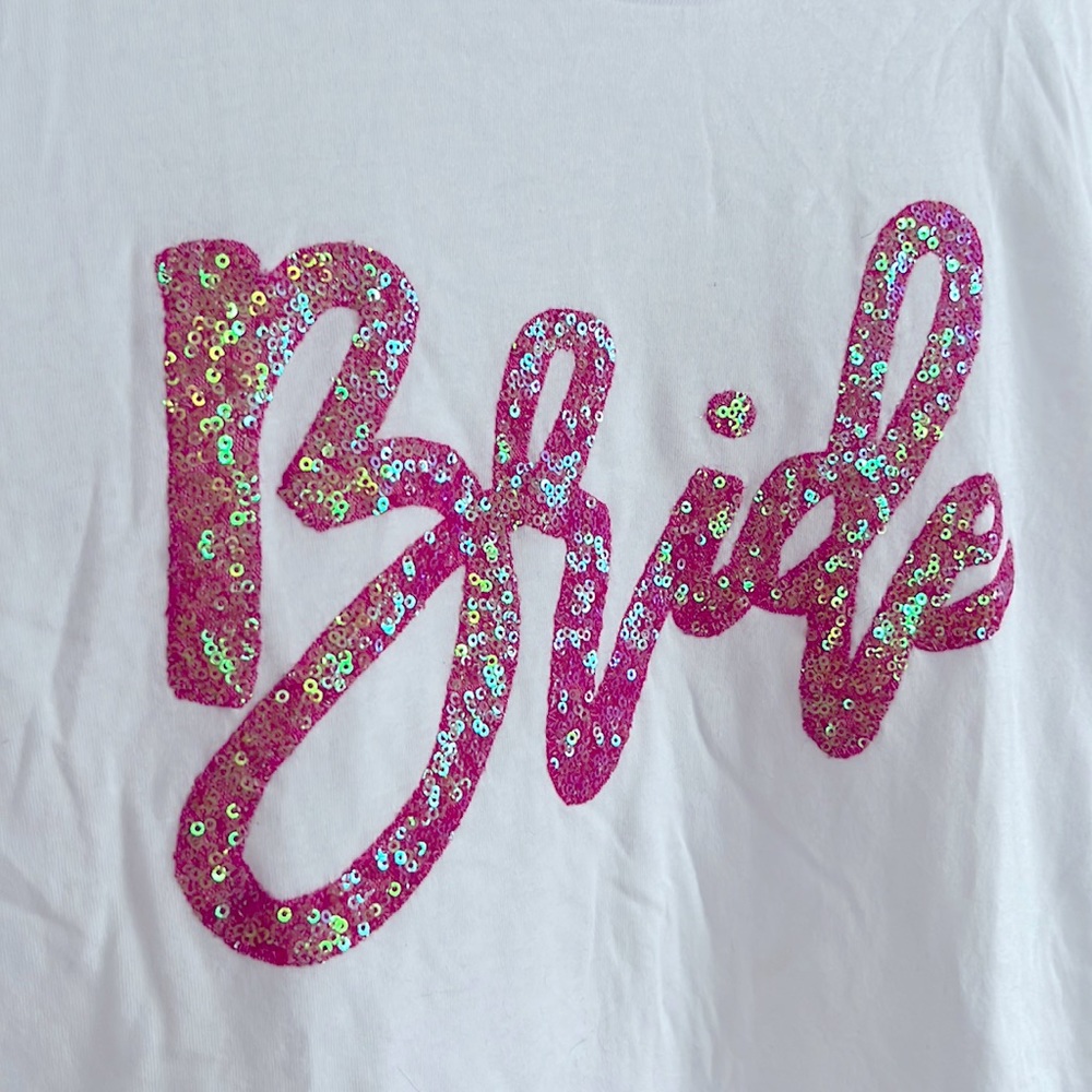 Custom Bride Barbie T Shirt NWOT